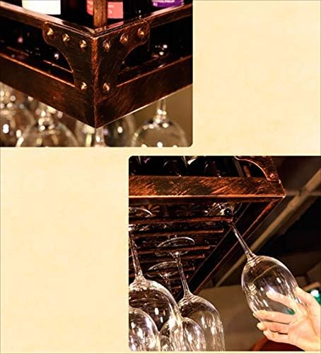 פשטות יצירתית מתלה יין זכוכית יין מחזיק יין מחזיק גביע זכוכית מתלים כלי גזע יצירתיים קישוט סגנון יצירתי, PIBM, A, 60 * 35 סמ