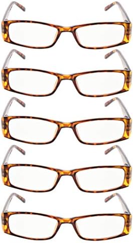 גוד מלבני קריאת משקפיים 5 זוגות קלאסי קוראים לנשים קריאה