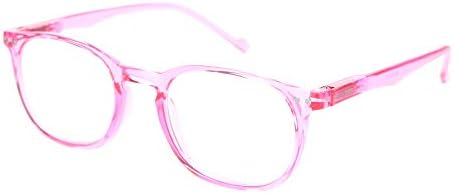 פסטל נשים קריאת משקפיים צבעוני חור מנעול מסגרת מוגדל ברור עדשה