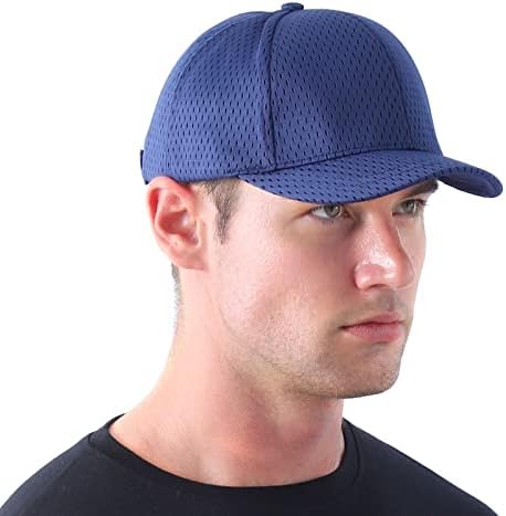 כובע בייסבול קצרים של גברים שוליים בייסבול כובעי ספורט דקים נושמים סנאפבק לנשים כובעי שמש יוניסקס מתכווננים Q0987