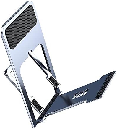 עמדת קיפול שטוחה עצלה ניידת עמדת שולחן עבודה יצירתי ABS טלפונים ניידים דוכן טבליות מתקפל סוגר טלפון נייד מחזיק PR5