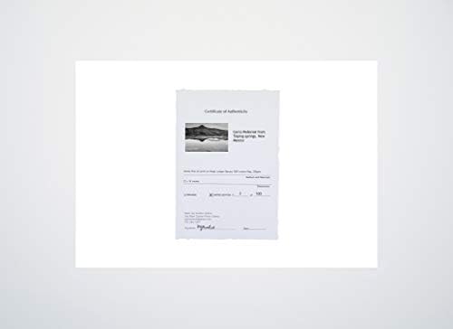 צילום אמנותי בגודל 13 על 19 אינץ ' על נייר כותנה : סרו פדרנל מחורבות ציפינג, ניו מקסיקו