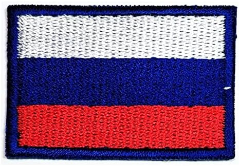 קליינפלוס 1.1 על 1.6 אינץ'. מיני המדינה רוסיה דגל תיקון לאומי דגל תיקוני עבור עשה זאת בעצמך תלבושות סמל אחיד טקטי צבאי רקום אפליקצית תג
