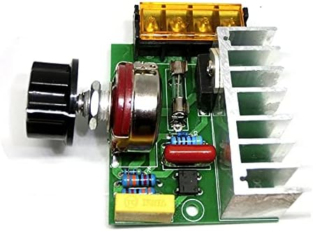 LIDIYA ERKK821 4000W AC 0-220V SCR SCR מתח חשמלי ווסת מהירות מנוע בקר דימרים מעמיקים מהירות עם לוח ביטוח טמפרטורה