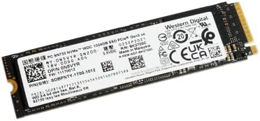 OEM חדש WD PC SN730 NVME SSD 1TB קיבולת קריאה מהירויות של עד 3,400MB/S, כתוב מהירות עד 2,1002MB/s זמינה ב- M.2 2280 סיבולת גורם טופס של עד 400 TBW