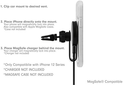מארז Sonix Matisse עבור Magsafe iPhone 12 Pro Max + Mount Magnetic Mount Mount