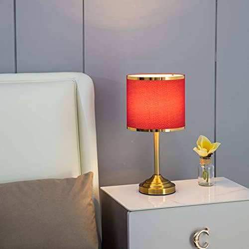 מנורה שולחן שולחן חדר שינה חגיג חגיגי חתונה חתונה אדומה מנורה שמחה מנורה אריכות ימים מנורת זוג מנורה ליד מיטה נדוניה סגנון אירופי רומנטי