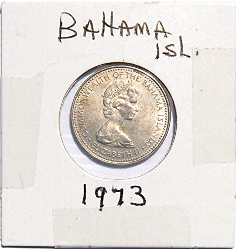 1973 BS איי בהאמה אננס 5 סנט מטבע קנס