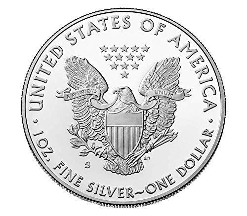 2019 S Silver Silver American American Dollar PF1