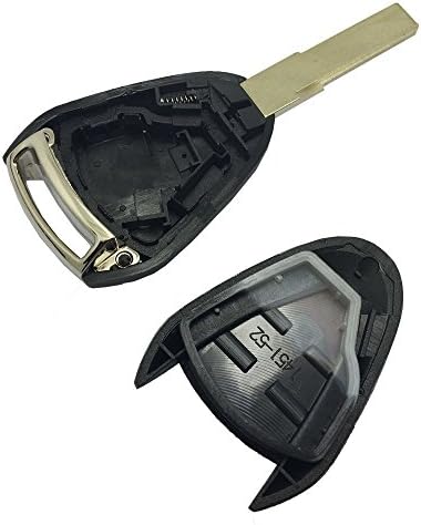2 כפתורים להחלפת מפתח פוב פליפה מתאימה לפורשה 911 Cayman Boxster Carrera gt מכסה מפתח מרחוק ללא מפתח