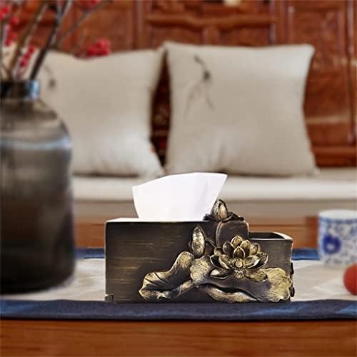 קש קופסת רקמות סינית בסלון חדר אוכל שולחן קפה שולחן קפה רב -פונקציונלי מגירת נייר קופסת שולחן עבודה קישוטים