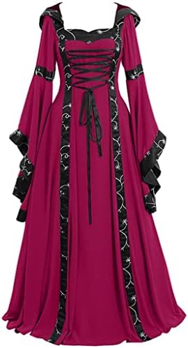 שמלת רנסנס של פקיוט נשים פלוס גודל עם מחוך, רנסנס איכרים מימי הביניים להתלבש פיראטים פיירס חולצה סלטית