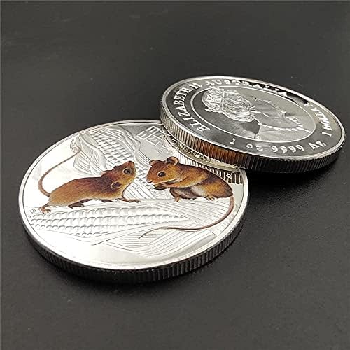 מטבע Crypto Crypto Cryptocurrency מטבע אהוב על אוסטרליה אוסטרליה של עכברוש אוסטר אוסטרלי מטבע גלגל המזלות 2020 מטבע רטרו מטבע זיכרון אוסף מטבע מזל מטבע