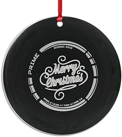 חג שמח כדור שחור שחור חג המולד קישוט אקרילי ספורט כדור ספורט אקריליק מזכרת חג המולד עיצוב 3 אינץ