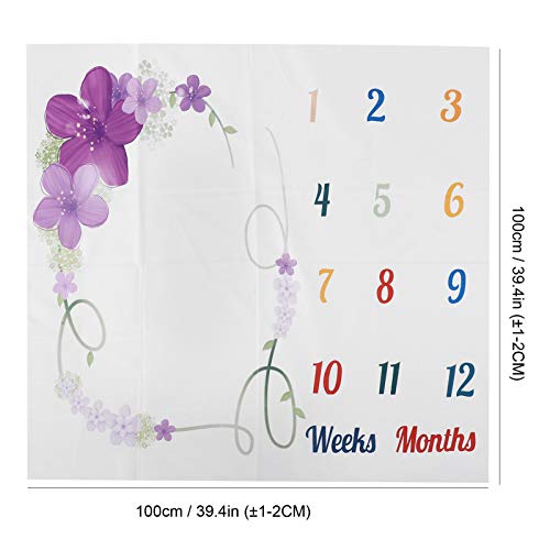 תבנית סגולה צילום שמיכה שמיכת צילום תינוקות תינוקת תינוק חודשי לבד צמיחה אבזרי רקע