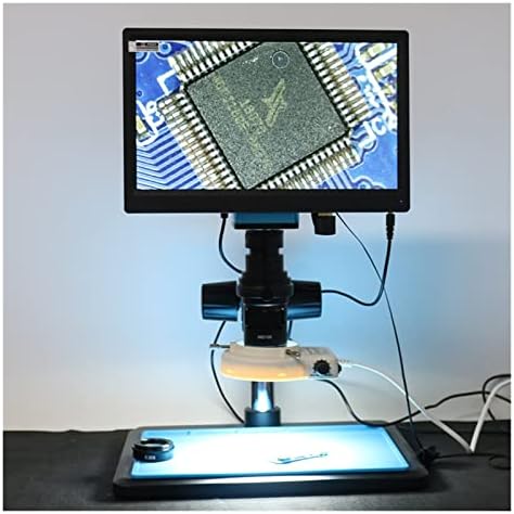 1080p תעשייתי מיקוד אוטומטי AF CO-MS 290 מיקוד אוטומטי מדידת מיקרוסקופ וידאו C מצלמת הר + 11.6 אינץ 'FHD צג LCD
