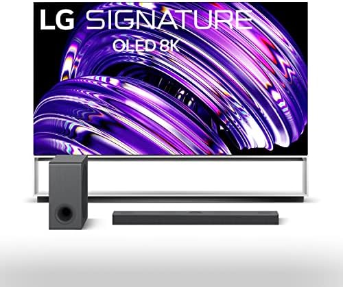 LG חתימה 88 אינץ 'Class OLED Z2 סדרה 8K טלוויזיה חכמה עם Alexa מובנה OLED88Z2PUA S90QY 5.1.3C