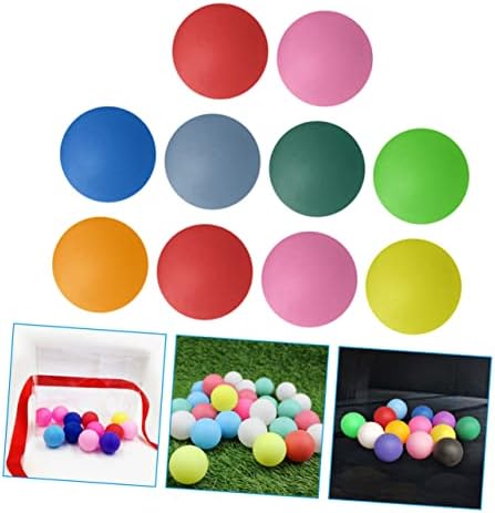 טניס טניס שולחן צבעוני של 10 יחידים לילדים כדורי הגרלה צבעוניים כדורי טניס ילדים כדורי בינגו בצבע צבעוני כדורי מפלגה אבזרי הגרלה כדורי שולחן בידור כדורי טניס