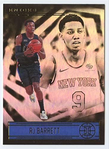 2020-21 אשליות פאניני 123 RJ Barrett New York Knicks NBA כרטיס מסחר בכדורסל