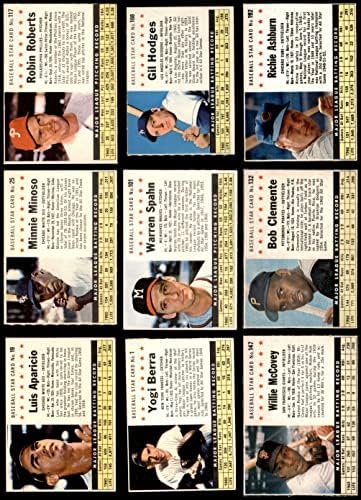 1961 פוסט בייסבול סט שלם - פרמייר אקס+