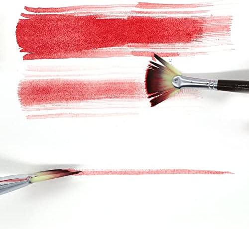CXDTBH 6 מברשת צבעי מים סט ציור ניילון ציור שיער ציוד אמנות ציוד לציור בית הספר