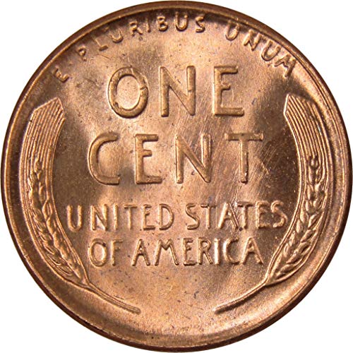 1956 Lincoln Weat Cent Bu Uncirculat