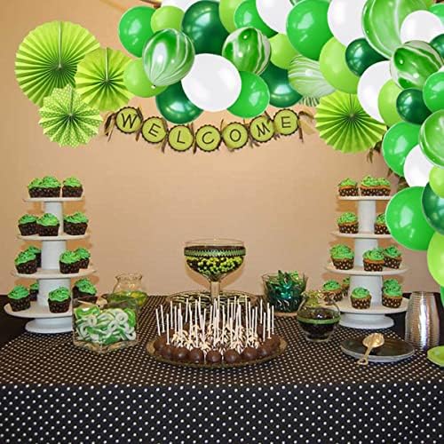 Beishida 106 Pack Jungle Party Balloons Garland Arch Kit