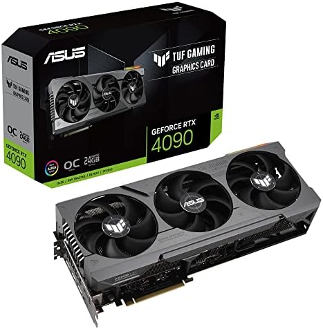 Asus Tuf Gaming Geforce RTX 4090 24 ג'יגה -בייט מהדורת OC כרטיס גרפיקה