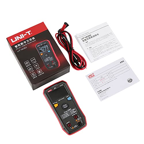 UT123D Multimeter Decute Meter דיגיטלי לתחזוקה חשמלית מד זרם מד מתח דיגיטלי