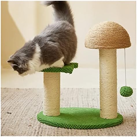 חתול עץ מגדל פטריות חתול מגרד לוח חתול טיפוס מסגרת אחת חתול עץ גיוס חתול חפץ חתול טיפוס עמוד חתול צעצוע חתול מגדל עבור מקורה חתולים