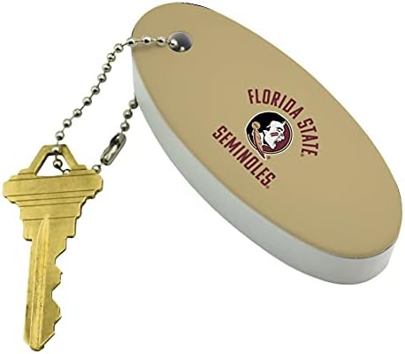 גרפיקה ועוד סמינולים ממלכת פלורידה צפה מחזיק מפתחות סגלגל סגלג