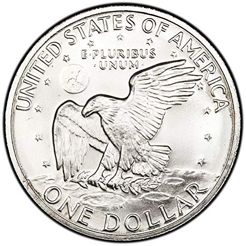 1972 S Silver Bu Eisenhower Dollar Choice Uncirculated Us Mint Mint