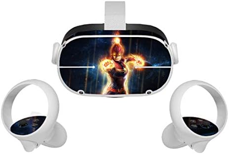 גיבור מגן על סרט כדור הארץ Oculus Quest 2 Skin VR 2 אוזניות עורות ובקרות מדבקות אביזרי מדבקות מגן