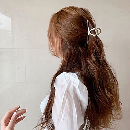 מעצב 3 יחידות מתכת שיער טופר קליפים קטן זהב בננה שיער קליפים ללא החלקה שיער סיכת לסת מהדק שיער אביזרי עבור נשים ובנות