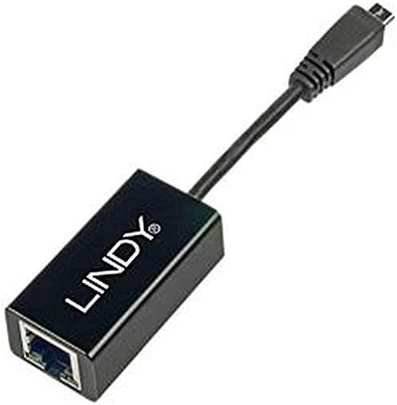 מתאם Lindy Micro-B 10/100 Ethernet