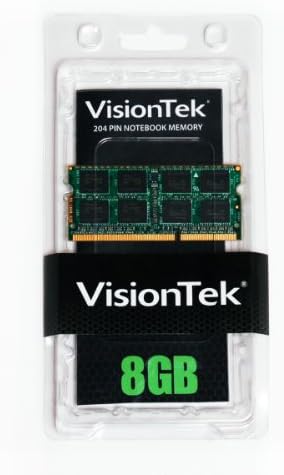 VisionTek 1 x 16GB PC3-12800 DDR3L 1600MHz מודול זיכרון SODIMM 204-פינים 900848, ירוק/שחור