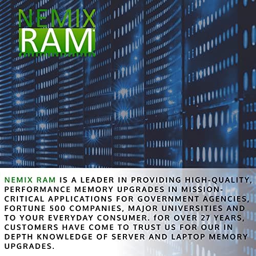 NEMIX RAM 512GB DDR4-2933 PC4-23400 ECC RDIMM שדרוג זיכרון שרת רשום לשרת Dell PowerEdge R840 Rack Server
