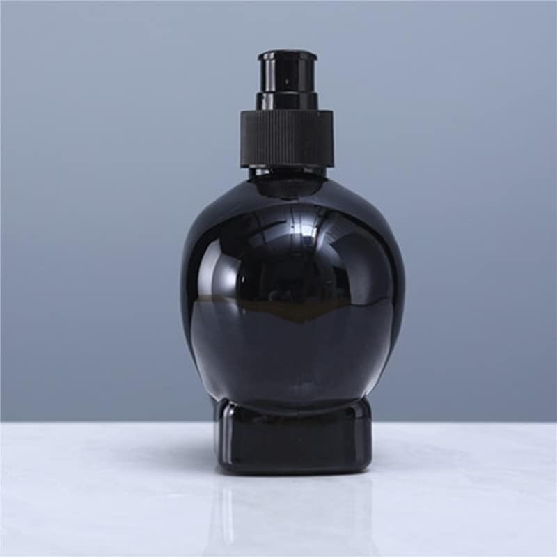 לינגטנג ראש גולגולת שחור בקבוק נוזלי בקבוק נוזל רב תכליתי מתקן סבון סבון קישוט יצירתי לחדר אמבטיה ביתי 350 מל