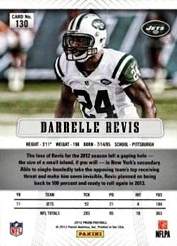 2012 Panini Prizm 130 Darrelle Revis NY Jets NFL כרטיס כדורגל NM-MT
