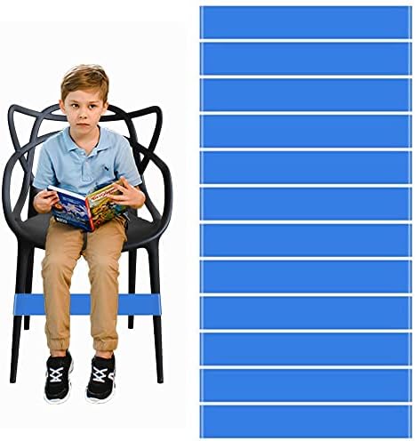 מארז 24-להקות כסאות לילדים עם רגליים עצבניות - להקות לקשקש לכיסאות בכיתה ושולחן כתיבה לילדים עם צרכים חושיים, ציוד להפרעות קשב וריכוז ולהוסיף תלמידי בית ספר יסודי לאוטיזם