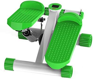 XY & YD Health Fitness Mini Stepper, רב-פונקציונלי פונקציה מקורה מדרגות מדרגות לחדר כושר ביתי, צעד מדרגות למטה עם רצועות התנגדות, צעד אילם ירוק
