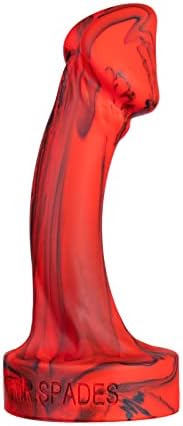 דילדו סיליקון ריאליסטי דילדו גדול למשחק אנאלי נטול ידיים, גרעיני Gig G-SPOT פנטזיה דילדו, צעצוע מין למבוגרים דילדו למבוגרים לזכר ונקבה וזוגות, אדום