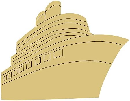 ספינה עיצוב על ידי קווי מגזרת גמור עץ קיץ ימי חוף דלת קולב צורת בד סגנון 1 אמנות 1