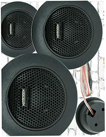 Audiobank 2x AB -TW210 400 וואט וואט טיפול בכוח שיא 4 אוהם עכבה Neodimium Car שמע שמע טוויטר Mylar Diaphragm תגובת תדר 2500 הרץ עד 20,000 הרץ -2nd gen