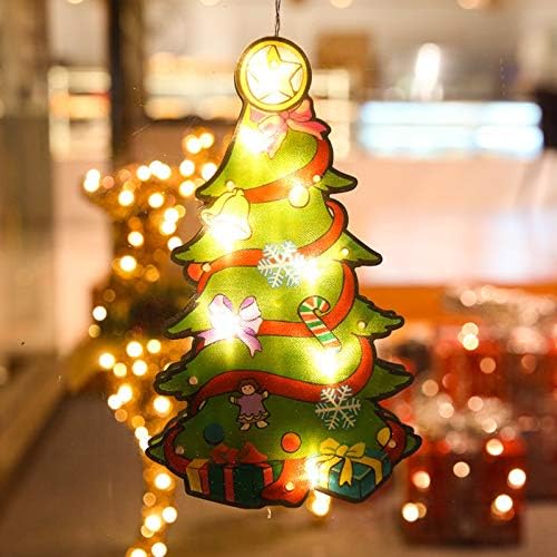אורות חג המולד של Vefsu Led Santa Tree String קישוטים לחג המולד לחג המולד