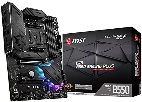 MSI MPG B550 GAMINIGIN פלוס משחקי מחשב לוח אם AMD PC לוחות אם