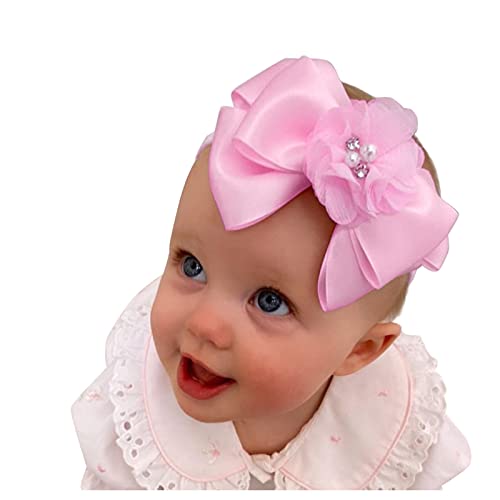 תינוק בנות סרטי ראש עם תינוק קשתות שיער קשת 1 מחשב נמתח אביזרי פרחוני ש ומתוק תינוקת