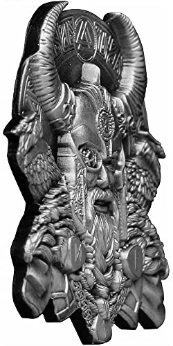 2022 De Norse Gods Ghana Powercoin Odin Odin Gods Coin 2 Cedis ghana 2022 35 GR גימור עתיק