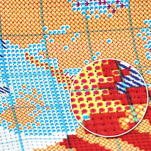 ערכות תפר צלב של ארזאדר מוטבעות מגוון מלא של ערכות מתנע רקמה למתחילים ילדים ומבוגרים 11 קראט 3 גדילים ערכות ציור עשה זאת בעצמך ערכות ציור-דפוס עולם אוקיינוס מעניין 11.81 עם 15.75 אינץ