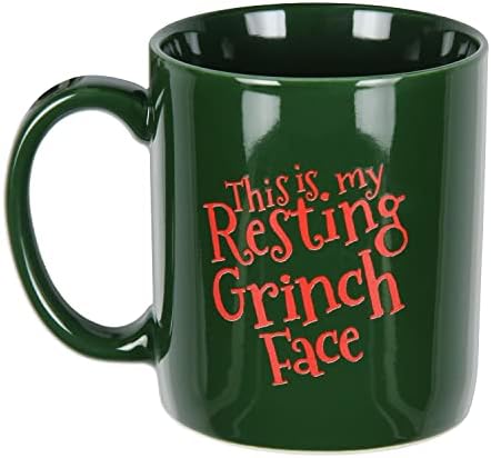 ד ר סוס הגריניץ פנים חג ספל קפה כוס 16 עוז
